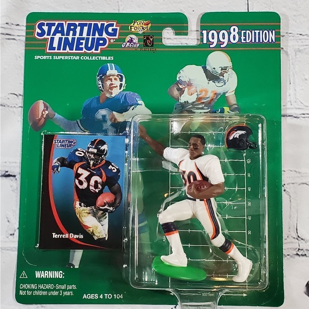 🔹️NIB Vintage Terrell Davis 1998 Edition Starting Lineup